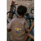 Alvin smiley sweatshirt, pine bark, Fliink thumbnail