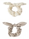 Lalu 2-pack hair elastics, turtledove/etherea, Lil Atelier thumbnail