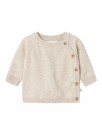 Numa wrap knit wool, birch, Lil Atelier thumbnail