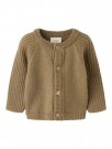 Nomo wool cardigan, sepia tint, Lil Atelier thumbnail