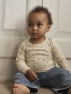 Lago slim body, turtledove/blue flower, Lil Atelier thumbnail