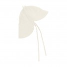 Summerhat ears muslin UPF50+, antique white, Huttelihut thumbnail