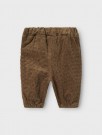 Osmund loose cord pant baby, sepia tint, Lil Atelier thumbnail