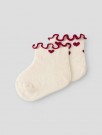 Rosita 2-pack socks baby, turtledove, Lil Atelier thumbnail