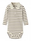 Limia polo body, turtledove/poppy seed, Lil Atelier thumbnail