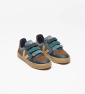 Veja small v-10 leather kid, calif ouro thumbnail