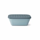 Franklin foldable lunch box, sea blue/whale blue mix, Liewood thumbnail