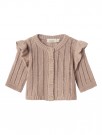 Nomo wool knit cardigan baby, roebuck, Lil Atelier thumbnail