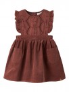 Onellas cord dress, mahogany, Lil Atelier thumbnail