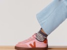 Veja volley elastic laces junior, guimauve pekin bark thumbnail