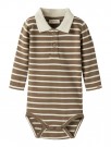 Limia polo body, kangaroo/turtledove, Lil Atelier thumbnail