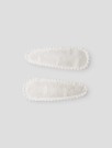 Hace 2-pack hair clips, coconut milk, Lil Atelier thumbnail