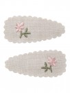 Olala 2pack hair clips, shadow gray, Lil Atelier thumbnail