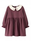 Rebel dress solid, catawba grape, Lil Atelier thumbnail