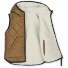 Diana reversible vest, pecan/sandy mix, Liewood thumbnail