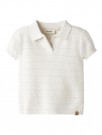Glivo knit polo baby, coconut milk, Lil Atelier thumbnail