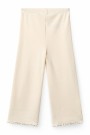 Modal rib wide pant, cream, Copenhagen colors thumbnail