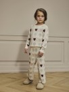 Lamai wide knit pant, pastel parchment, Lil Atelier thumbnail