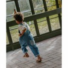 Don contrast overall, medium denim blue, Fliink thumbnail