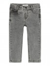 Ryan reg unisex jeans, light grey denim, Lil Atelier  thumbnail