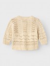 Lale knit baby, bleached sand, Lil Atelier thumbnail