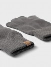 Nalu knit gloves, pewter, Lil Atelier thumbnail