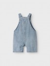 Funda short overall baby, medium blue, Lil Atelier thumbnail