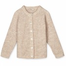Star alpaca cardigan, sandshell, Fliink thumbnail