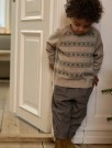 Galto rob knit, Oxford tan/mulled basil, Lil Atelier thumbnail