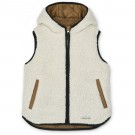 Diana reversible vest, pecan/sandy mix, Liewood thumbnail