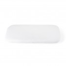 Jersey laken bed side crib, white, Sebra thumbnail