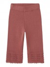 Lola knit ancle pant, withered rose, Lil Atelier thumbnail