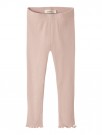 Nora slim leggings, cameo rose, Lil Atelier thumbnail