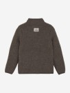 Jacket wool fleece, brown melange, Lil Atelier thumbnail