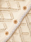 Anna knit cardigan baby, turtledove, Lil Atelier  thumbnail