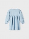 Lana loose dress, light blue denim, Lil Atelier thumbnail