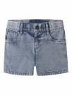 Funda loose denim shorts, medium blue denim, Lil Atelier thumbnail
