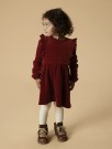 Saga dress, red dahlia, Lil Atelier thumbnail