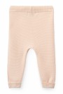 Cotton baby leggings, soft pink, Copenhagen colors thumbnail