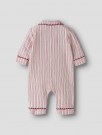 Sage loose night suit, turtledove/biking red, Lil Atelier thumbnail