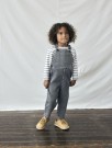 Lulia loose denim overall, medium grey denim,  Lil Atelier  thumbnail