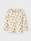 Gavo slim top, turtledove/lemons, Lil Atelier thumbnail