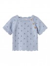 Jola ss knit baby, zen blue, Lil Atelier thumbnail
