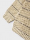 Emlen knit stripes, turtledove, Lil Atelier thumbnail