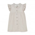 Dress woven check, white pepper, Huttelihut thumbnail