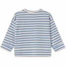 Alvin stripe sweat shirt, sandshell/marina, Fliink thumbnail