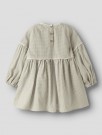 Oleno loose dress, moss gray, Lil Atelier thumbnail