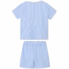 Cha cha shorts sett, marina striped, Fliink thumbnail