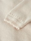 Hao knit cardigan baby, coconut milk, Lil Atelier thumbnail