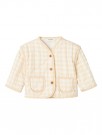 Larose quilt jacket baby, coconut milk, Lil Atelier thumbnail